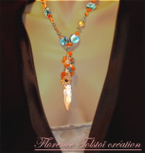 Collier cristal Swarovski Yseult